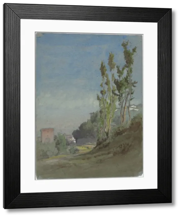Framed Print : Albano, Italy, c. 1872. Creator: George Inness (American, 1825-1894) Framed Print : Albano, Italy, c. 1872. Creator: George Inness (American, 1825-1894)