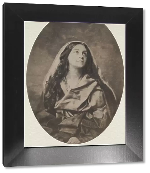 Allegorical Study of a Woman, late 1850s. Creator: Harrison(?) (American)