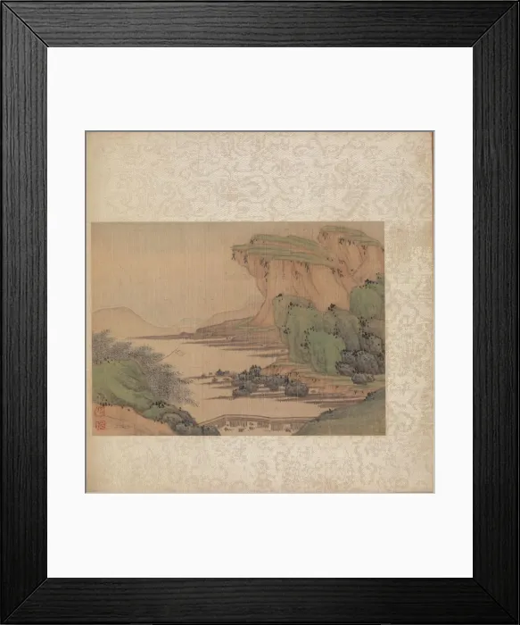 Framed Print : Album of Miscellaneous Subjects, Leaf 2, 1600s. Creator: Fan Qi (Chinese, 1616-aft 1694) Framed Print : Album of Miscellaneous Subjects, Leaf 2, 1600s. Creator: Fan Qi (Chinese, 1616-aft 1694)