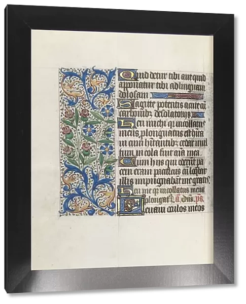 Book of Hours (Use of Rouen): fol. 104v, c. 1470. Creator: Master of the Geneva Latini (French