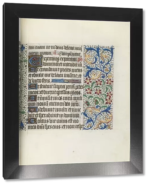 Book of Hours (Use of Rouen): fol. 125r, c. 1470. Creator: Master of the Geneva Latini (French