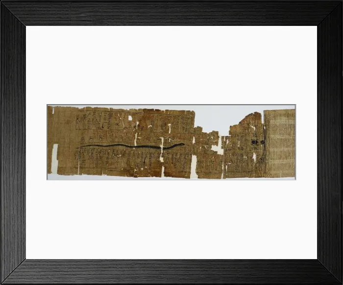 Framed Print : Book of Amduat, Perhaps of Bakenmut, with Elements of the Tenth through Twelfth Hours, 1000-900 BC Framed Print : Book of Amduat, Perhaps of Bakenmut, with Elements of the Tenth through Twelfth Hours, 1000-900 BC
