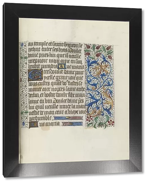Book of Hours (Use of Rouen): fol. 149r, c. 1470. Creator: Master of the Geneva Latini (French