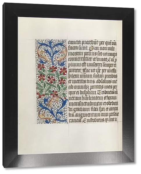 Book of Hours (Use of Rouen): fol. 24v, c. 1470. Creator: Master of the Geneva Latini (French