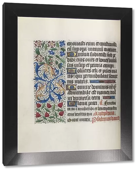 Book of Hours (Use of Rouen): fol. 31v, c. 1470. Creator: Master of the Geneva Latini (French