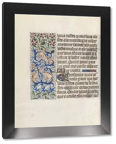 Book of Hours (Use of Rouen): fol. 147v, c. 1470. Creator: Master of the Geneva Latini (French