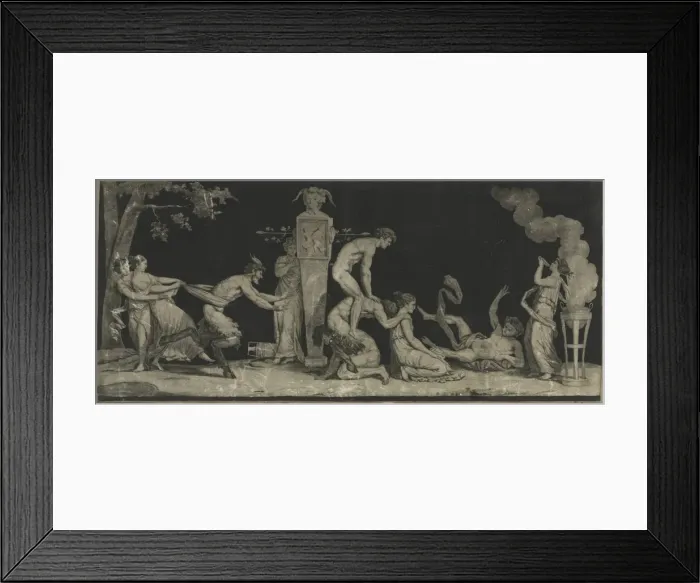 Framed Print : Bacchanal, The Game of Leap Frog, c. 1785 Framed Print : Bacchanal, The Game of Leap Frog, c. 1785