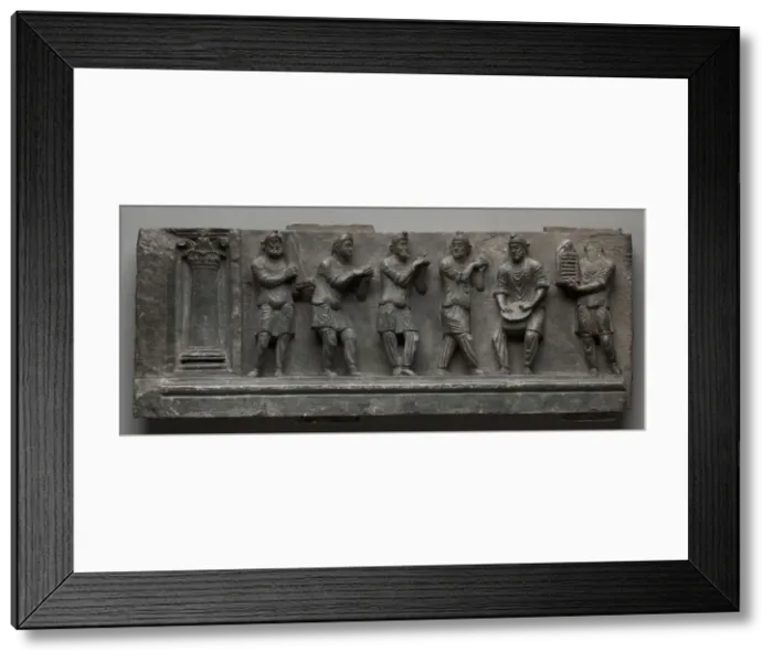 Framed Print : Bacchanalian Relief, 1-100. Creator: Unknown Framed Print : Bacchanalian Relief, 1-100. Creator: Unknown