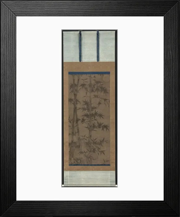 Framed Print : Bamboo in Four Seasons: Spring and Autumn, 1279-1368. Creator: Unknown Framed Print : Bamboo in Four Seasons: Spring and Autumn, 1279-1368. Creator: Unknown