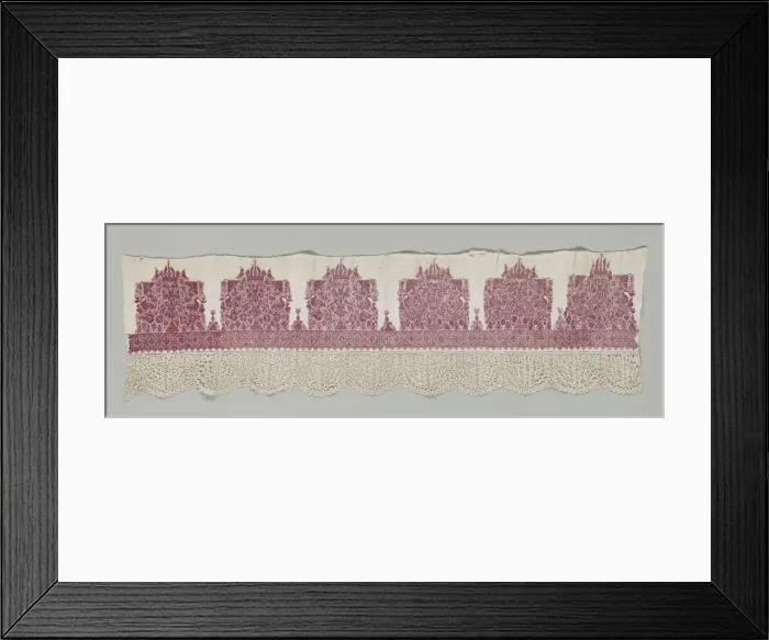 Framed Print : Altar Frontal, 1600s-1700s. Creator: Unknown Framed Print : Altar Frontal, 1600s-1700s. Creator: Unknown