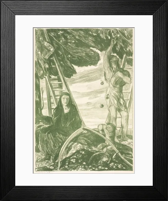 Framed Print : Autumn, 1917. Creator: Charles Hasslewood Shannon (British, 1863-1937) Framed Print : Autumn, 1917. Creator: Charles Hasslewood Shannon (British, 1863-1937)
