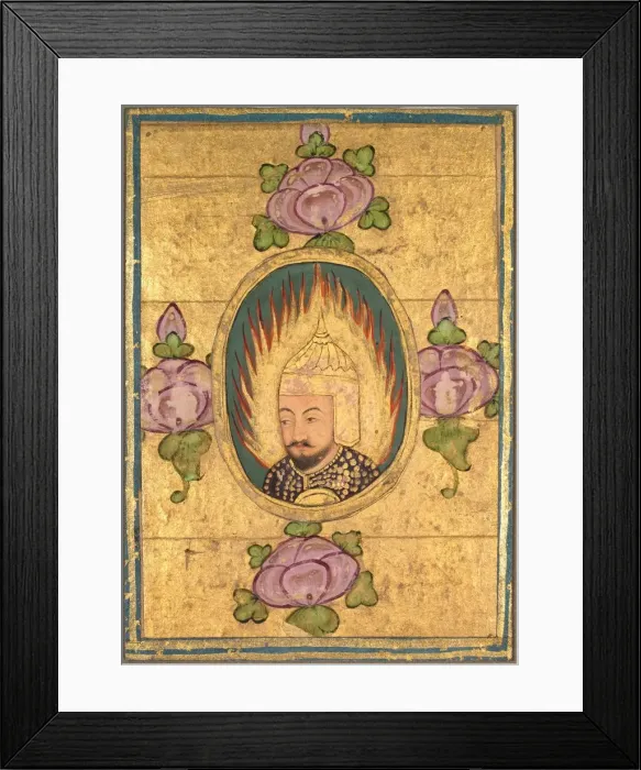 Framed Print : Babar(?), 1700s. Creator: Unknown Framed Print : Babar(?), 1700s. Creator: Unknown
