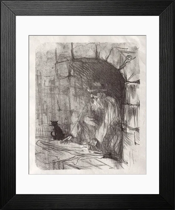 Framed Print : Au pied du Sinai: Une Arriere-boutique a Cracovie, 1898 Framed Print : Au pied du Sinai: Une Arriere-boutique a Cracovie, 1898