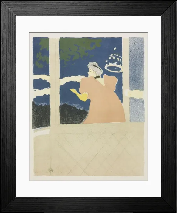 Framed Print : Aux Ambassadeurs, 1894. Creator: Henri de Toulouse-Lautrec (French, 1864-1901) Framed Print : Aux Ambassadeurs, 1894. Creator: Henri de Toulouse-Lautrec (French, 1864-1901)