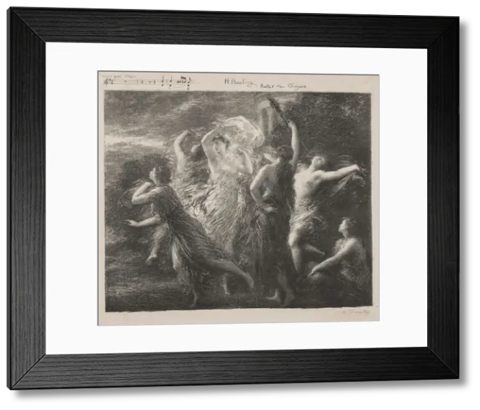 Framed Print : Ballet du Troyons, 1893. Creator: Henri Fantin-Latour (French, 1836-1904) Framed Print : Ballet du Troyons, 1893. Creator: Henri Fantin-Latour (French, 1836-1904)