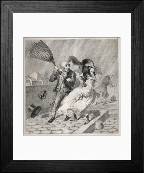 Framed Print : Bambochades: Vois-tu que mon barometre est au beau!... cest un riche temps pour Framed Print : Bambochades: Vois-tu que mon barometre est au beau!... cest un riche temps pour