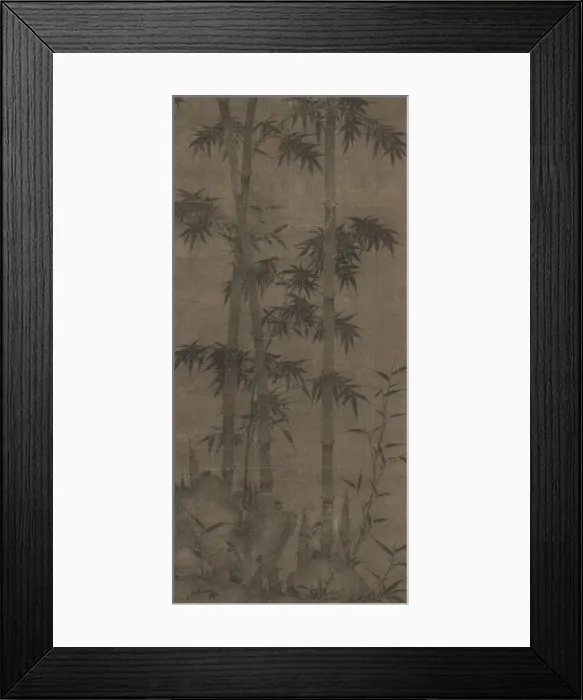 Framed Print : Bamboo in Four Seasons: Autumn, 1279-1368. Creator: Unknown Framed Print : Bamboo in Four Seasons: Autumn, 1279-1368. Creator: Unknown