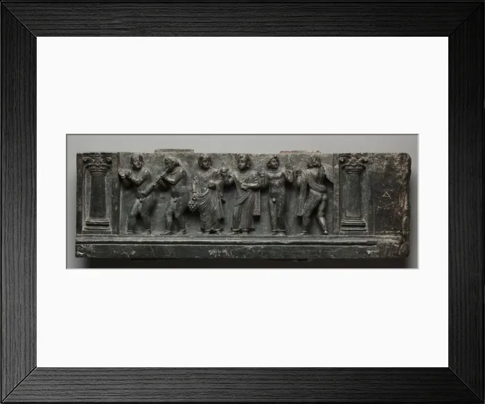 Framed Print : Bacchanalian Relief, 1-100. Creator: Unknown Framed Print : Bacchanalian Relief, 1-100. Creator: Unknown