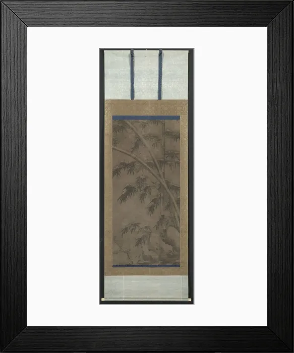 Framed Print : Bamboo in Four Seasons: Winter, 1279-1368. Creator: Unknown Framed Print : Bamboo in Four Seasons: Winter, 1279-1368. Creator: Unknown