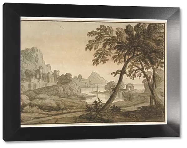 Italian Landscape, 1700s. Creator: Anonymous