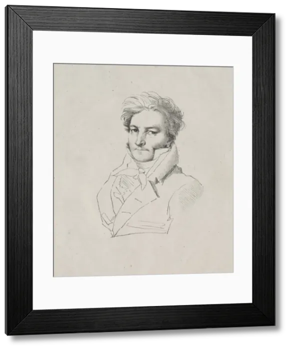 Framed Print : Jacques Marguet de Norvins. Creator: Jean-Auguste-Dominique Ingres (French, 1780-1867) Framed Print : Jacques Marguet de Norvins. Creator: Jean-Auguste-Dominique Ingres (French, 1780-1867)