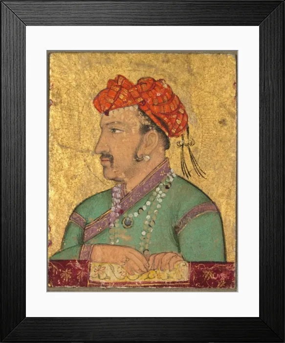 Framed Print : Jahangir, early 1600s. Creator: Unknown Framed Print : Jahangir, early 1600s. Creator: Unknown
