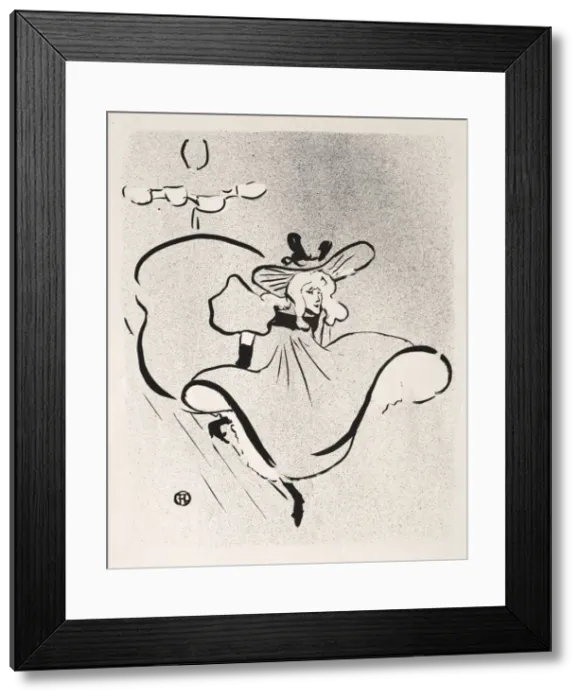 Framed Print : Jane Avril, 1893. Creator: Henri de Toulouse-Lautrec (French, 1864-1901) Framed Print : Jane Avril, 1893. Creator: Henri de Toulouse-Lautrec (French, 1864-1901)