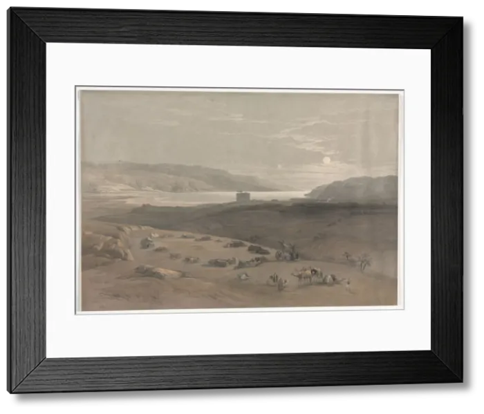Framed Print : Jericho, 1839. Creator: David Roberts (British, 1796-1864)