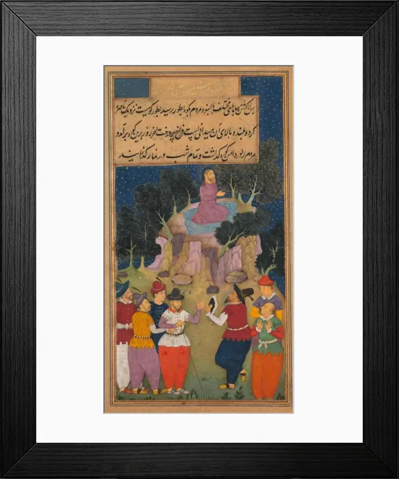 Framed Print : Jesus in the Tun Mountains near Nazareth where he Chooses Twelve of his Followers Framed Print : Jesus in the Tun Mountains near Nazareth where he Chooses Twelve of his Followers