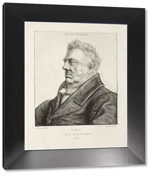 L. J. Marie Bizeul, a Breton Archaeologist, 1860-1861. Creator: Charles Meryon (French, 1821-1868)