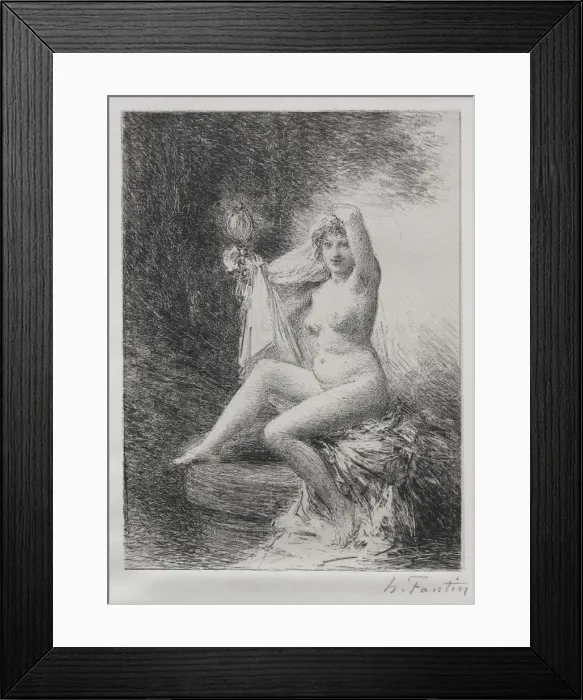 Framed Print : La verite, 1900. Creator: Henri Fantin-Latour (French, 1836-1904) Framed Print : La verite, 1900. Creator: Henri Fantin-Latour (French, 1836-1904)