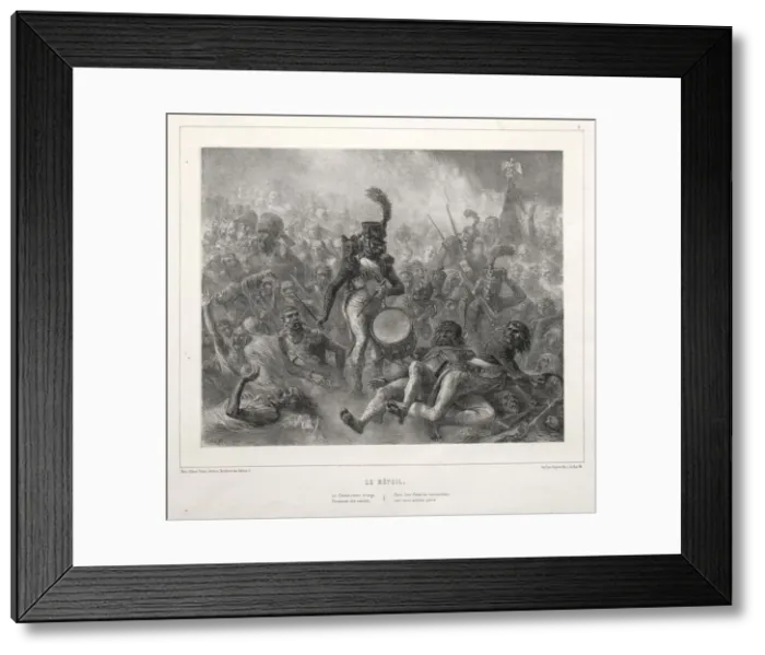 Framed Print : LAlbum de 1832: Reveil, 1832. Creator: Auguste Raffet (French, 1804-1860) Framed Print : LAlbum de 1832: Reveil, 1832. Creator: Auguste Raffet (French, 1804-1860)
