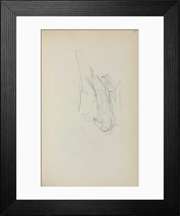 Framed Print : Italian Sketchbook: Gondola (page 110), 1898-1899. Creator: Maurice Prendergast (American Framed Print : Italian Sketchbook: Gondola (page 110), 1898-1899. Creator: Maurice Prendergast (American