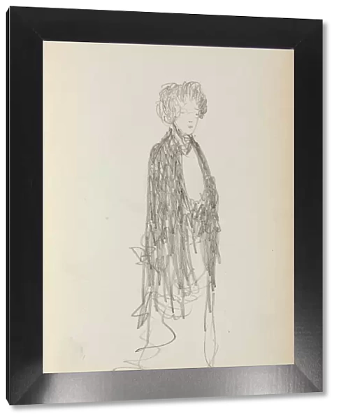 Italian Sketchbook: Standing Woman (page 213), 1898-1899. Creator: Maurice Prendergast (American