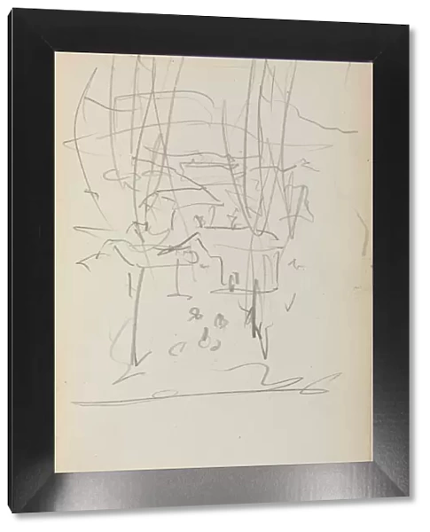 Italian Sketchbook: Landscape (page 116), 1898-1899. Creator: Maurice Prendergast (American