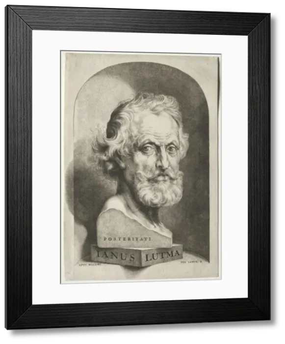 Framed Print : Jan Lutma the Elder, 1600s. Creator: Janus Lutma (Dutch, 1624-1685) Framed Print : Jan Lutma the Elder, 1600s. Creator: Janus Lutma (Dutch, 1624-1685)
