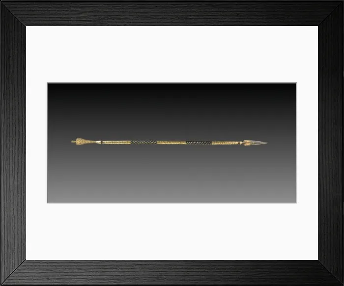 Framed Print : Javelin with Concealed Poignard, 19th Century. Creator: Unknown Framed Print : Javelin with Concealed Poignard, 19th Century. Creator: Unknown