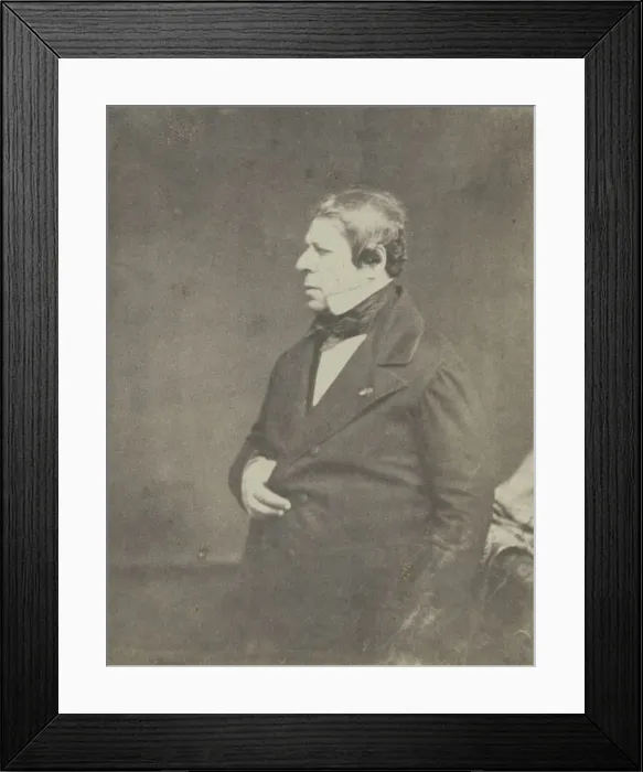 Framed Print : Jean Auguste Dominique Ingres, 1852. Creator: Victor Laisne (French, 1825-1897) Framed Print : Jean Auguste Dominique Ingres, 1852. Creator: Victor Laisne (French, 1825-1897)
