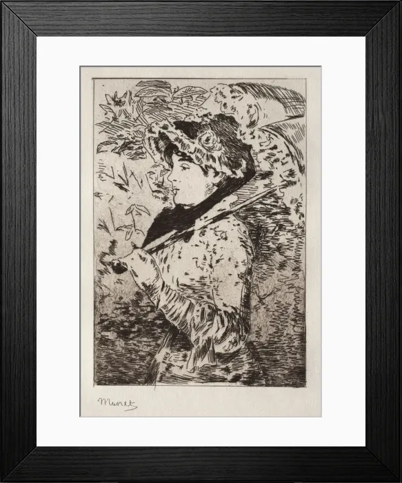 Framed Print : Jeanne: Spring. Creator: Edouard Manet (French, 1832-1883) Framed Print : Jeanne: Spring. Creator: Edouard Manet (French, 1832-1883)