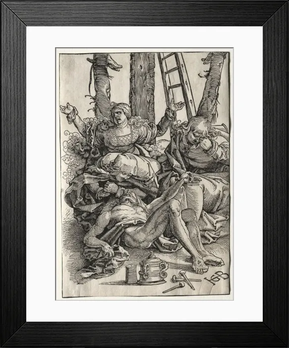 Framed Print : Lamentation, c. 1515-17. Creator: Hans Baldung (German, 1484 / 85-1545) Framed Print : Lamentation, c. 1515-17. Creator: Hans Baldung (German, 1484 / 85-1545)