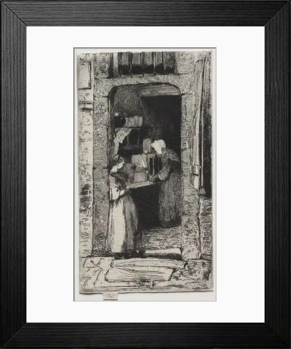 Framed Print : La Marchande de Moutards. Creator: James McNeill Whistler (American, 1834-1903) Framed Print : La Marchande de Moutards. Creator: James McNeill Whistler (American, 1834-1903)