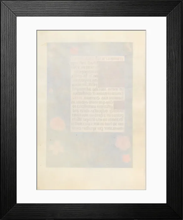 Framed Print : Hours of Queen Isabella the Catholic, Queen of Spain: Fol. 168v, c. 1500. Creator Framed Print : Hours of Queen Isabella the Catholic, Queen of Spain: Fol. 168v, c. 1500. Creator