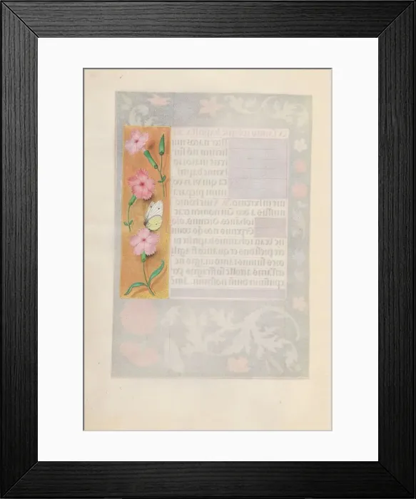 Framed Print : Hours of Queen Isabella the Catholic, Queen of Spain: Fol. 170v, c. 1500. Creator Framed Print : Hours of Queen Isabella the Catholic, Queen of Spain: Fol. 170v, c. 1500. Creator