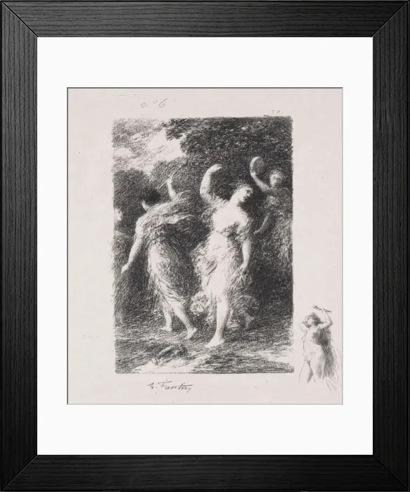 Framed Print : Bacchus. Creator: Henri Fantin-Latour (French, 1836-1904) Framed Print : Bacchus. Creator: Henri Fantin-Latour (French, 1836-1904)
