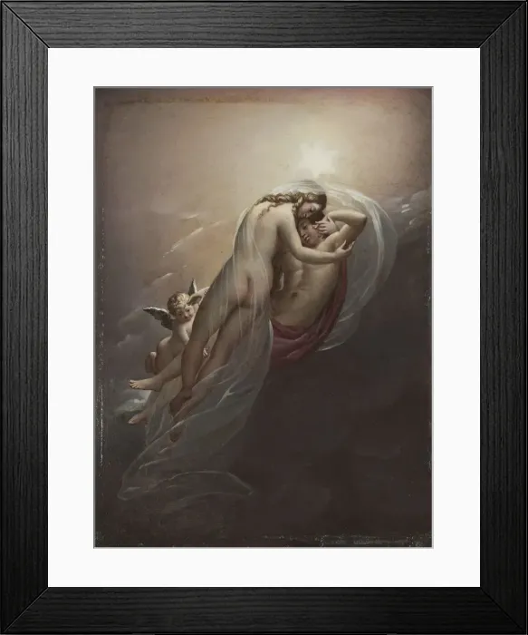 Framed Print : Aurora and Cephalus, c. 1810. Creator: Anne-Louis Girodet de Roucy-Trioson (French, 1767-1824) Framed Print : Aurora and Cephalus, c. 1810. Creator: Anne-Louis Girodet de Roucy-Trioson (French, 1767-1824)