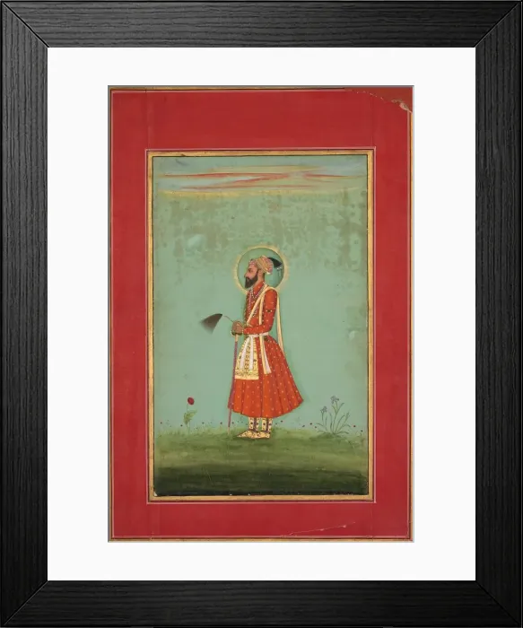 Framed Print : Aurangzeb, c. 1770. Creator: Unknown Framed Print : Aurangzeb, c. 1770. Creator: Unknown