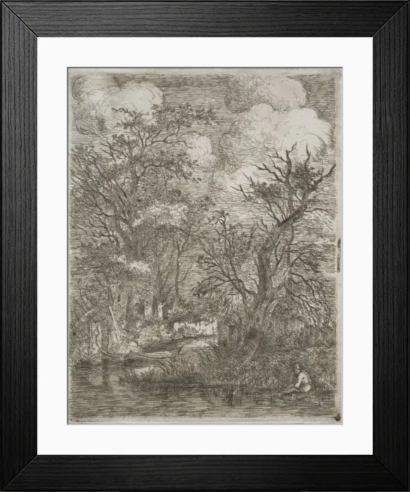 Framed Print : Back of the Mills, c. 1812-1813. Creator: John Crome (British, 1768-1821) Framed Print : Back of the Mills, c. 1812-1813. Creator: John Crome (British, 1768-1821)