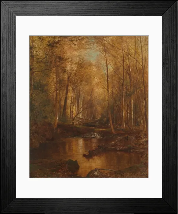 Framed Print : Autumn in the Catskills, 1873. Creator: Jervis McEntee (American, 1828-1891) Framed Print : Autumn in the Catskills, 1873. Creator: Jervis McEntee (American, 1828-1891)