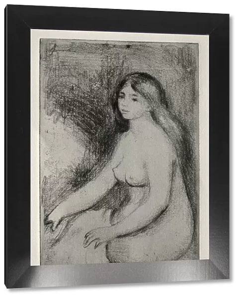 Baigneuse assise, c. 1905. Creator: Pierre-Auguste Renoir (French, 1841-1919)