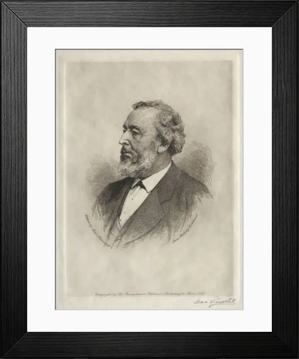 Framed Print : Bayard Taylor, 1902. Creator: Max Rosenthal (American, 1833-1918) Framed Print : Bayard Taylor, 1902. Creator: Max Rosenthal (American, 1833-1918)